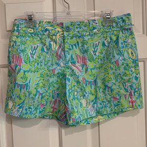 LILLY PULITZER **RARE** CALLAHAN HOPS & POPS SHORT